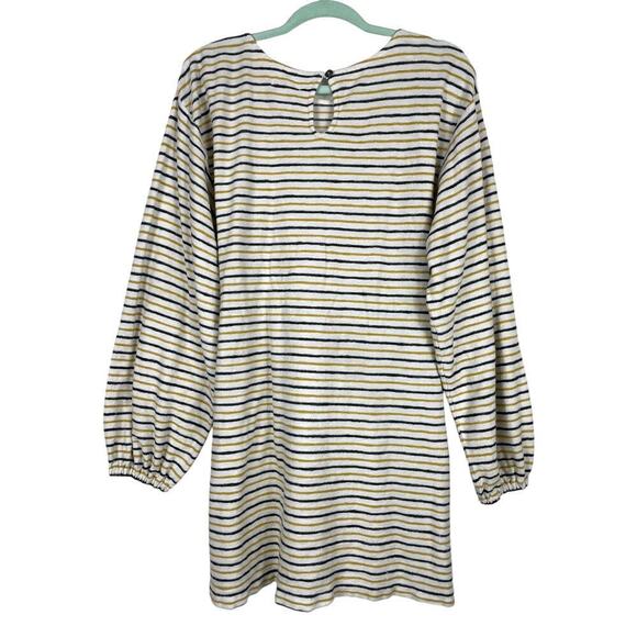 L*Space Everywhere I Go Mini Dress Large Surfs Up Stripe Large Beach Pool Resort - Picture 10 of 13